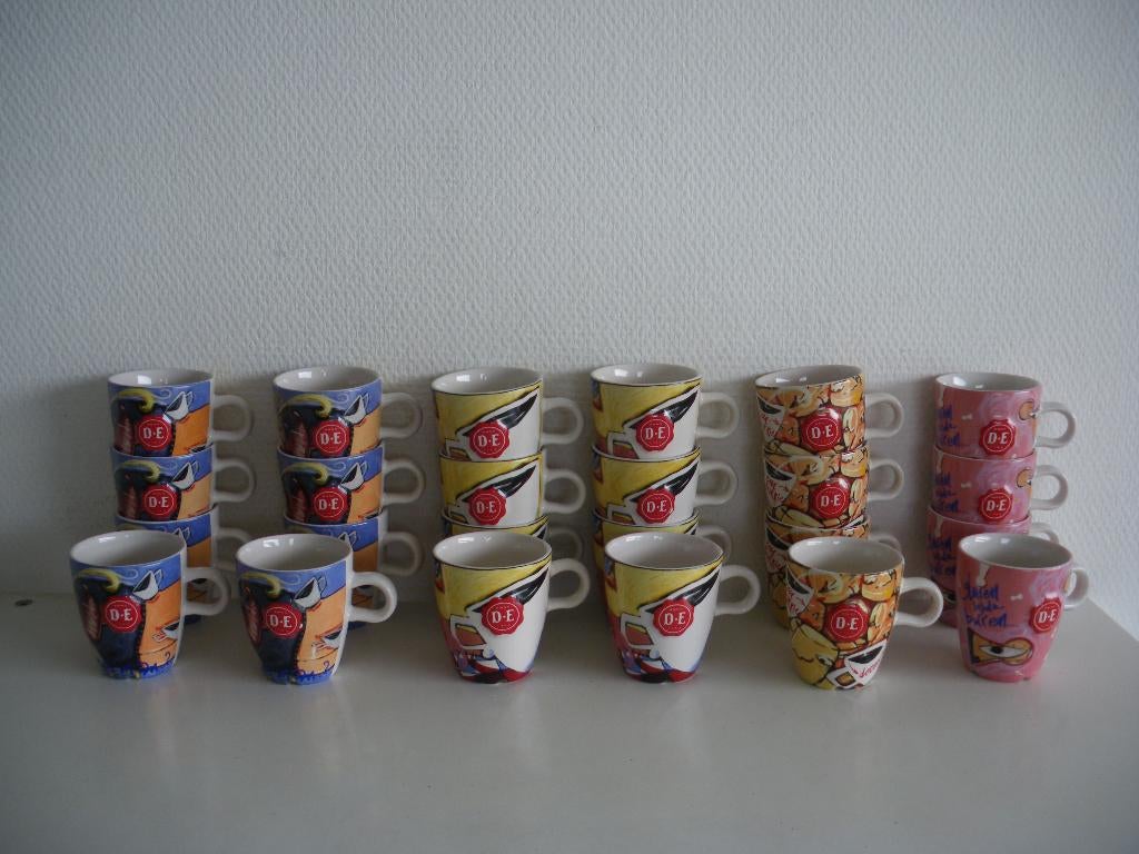 Douwe Egberts spreuken senseobekers, Ophalen of Verzenden, Zo goed als nieuw, Bord(en), Wedgwood