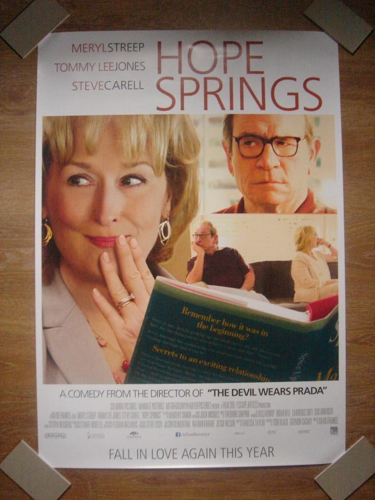 HOPE   SPRINGS      filmposter., Rechthoekig Staand, Verzenden, Nieuw, A1 t/m A3