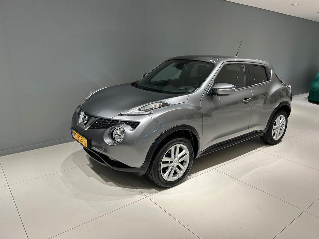NISSAN Juke 1.6L 117pk CVT 2WD N-Connecta AUTOMAAT, Auto's, Nissan, 12 maanden, Stof, 4 cilinders, 49 €/maand