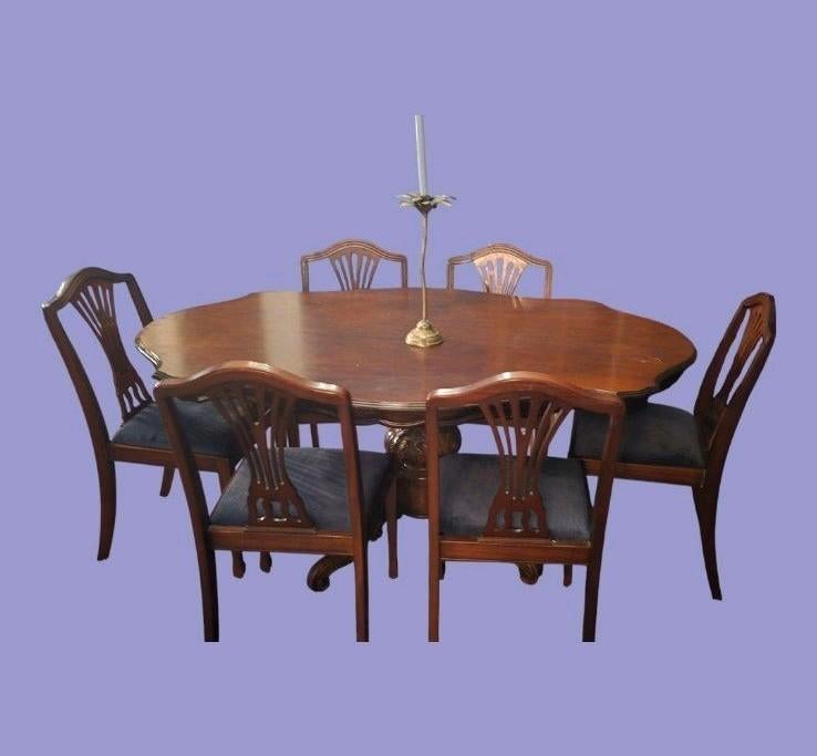 Barok eethoek en diverse barokstoelen, Ophalen, Gebruikt, Ellesmusic@hotmail.com, Hoeksehofstraat 8