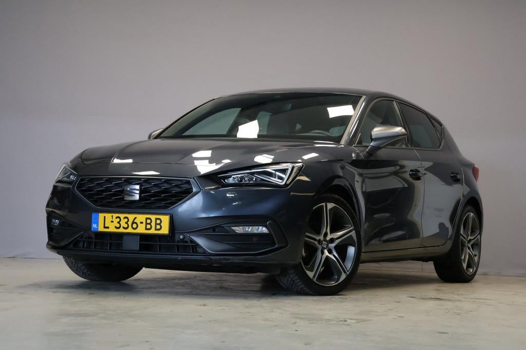 Seat Leon 1.5 eTSI FR Business Intense |Sfeerverlichting|, 4 cilinders, 150 pk, Bedrijf, Hybride Elektrisch/Benzine