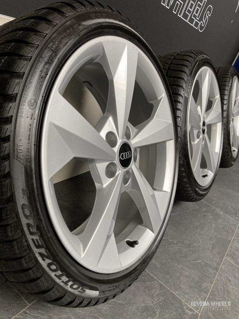 18” originele Audi A3 8P 8V 8Y velgen + winterbanden 5x112, 18 inch, Gebruikt, -, -