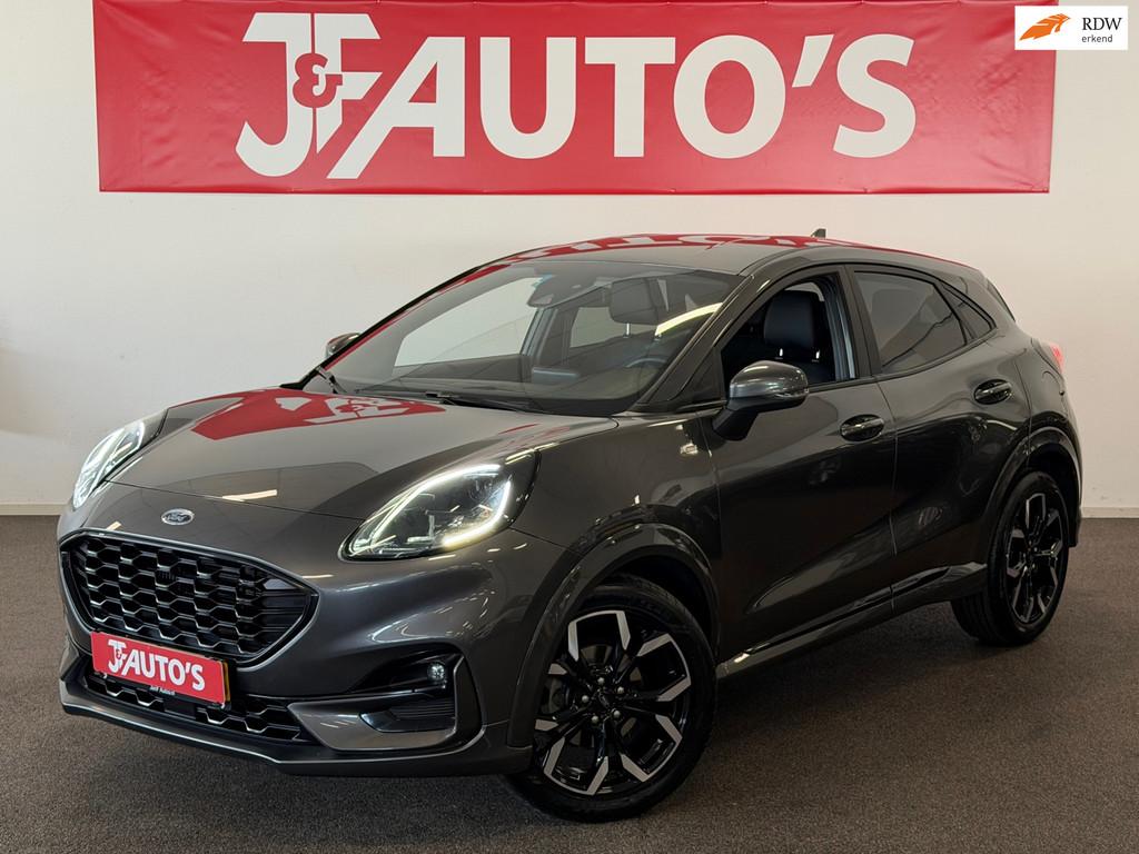 Ford PUMA 1.0 EcoBoost Hybrid ST-Line|NAVIGATIE|CRUISE|ECC A, 125 pk, Leder en Stof, Lichtsensor, 665 kg