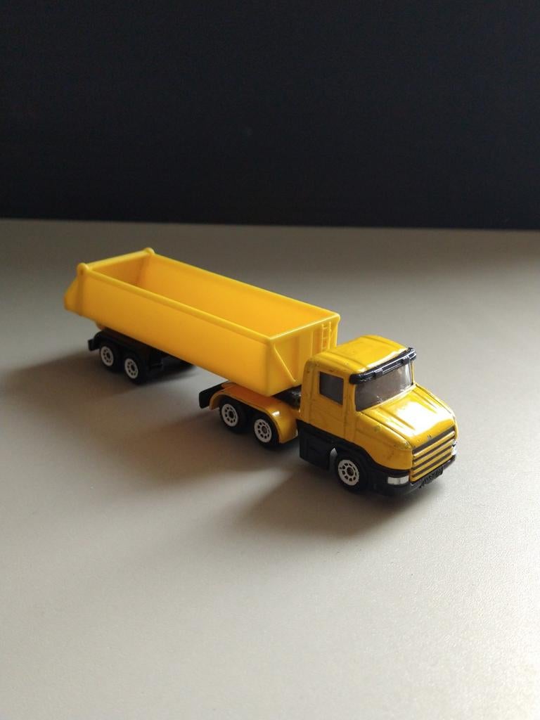 Siku Scania CT14 kipper oplegger schaal 1/87, Hobby en Vrije tijd, Ophalen of Verzenden, Gebruikt, Bus of Vrachtwagen, SIKU