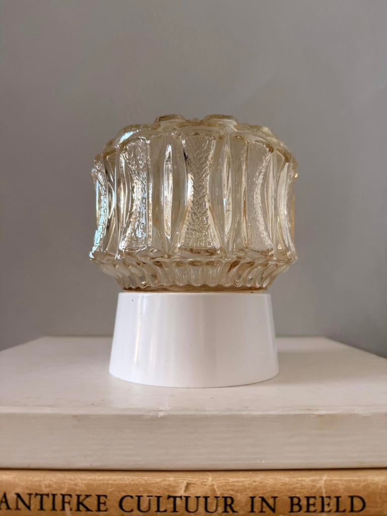 Vintage plafond lamp, Huis en Inrichting, Lampen | Plafondlampen, Ophalen of Verzenden, Zo goed als nieuw
