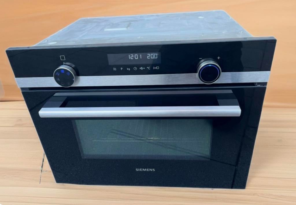 Oven met magnetronfunctie SIEMENS, Combimagnetron, Hete lucht, Ophalen of Verzenden, Zo goed als nieuw