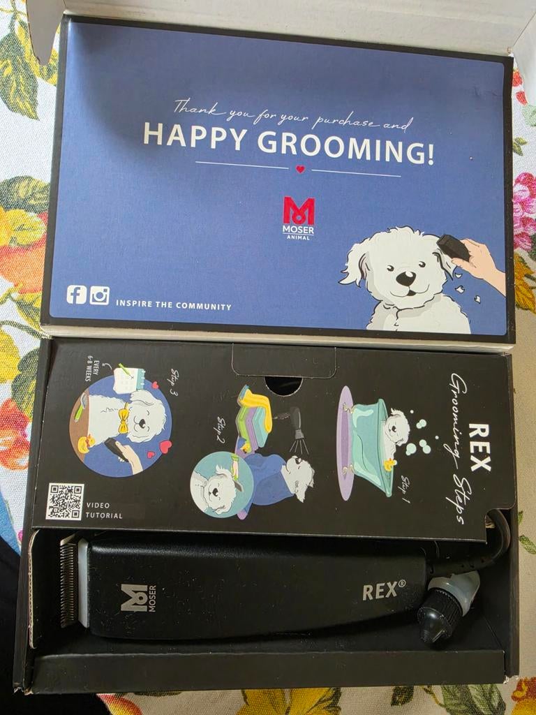 Moser honden tondeuse Happy Grooming, Dieren en Toebehoren, Ophalen of Verzenden, Nieuw