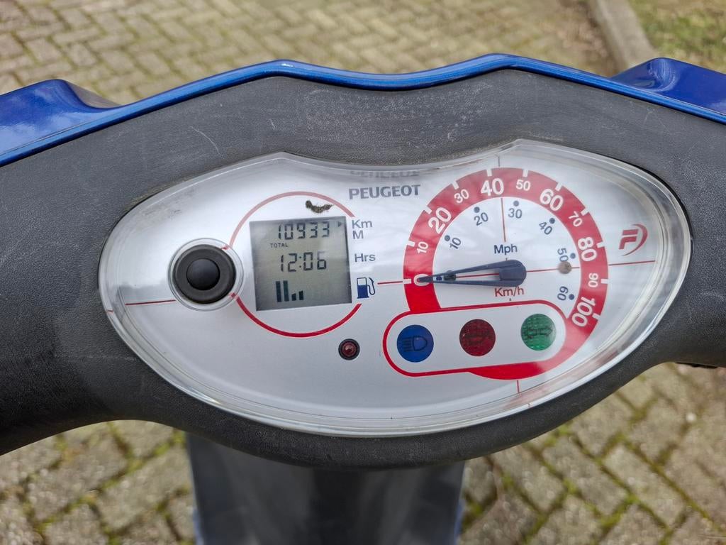 Peugeot Vivacity Scooter - Blauw, Gebruikt, Fietsen en Brommers, Scooters | Peugeot, Ophalen, Gebruikt, Benzine, Vivacity