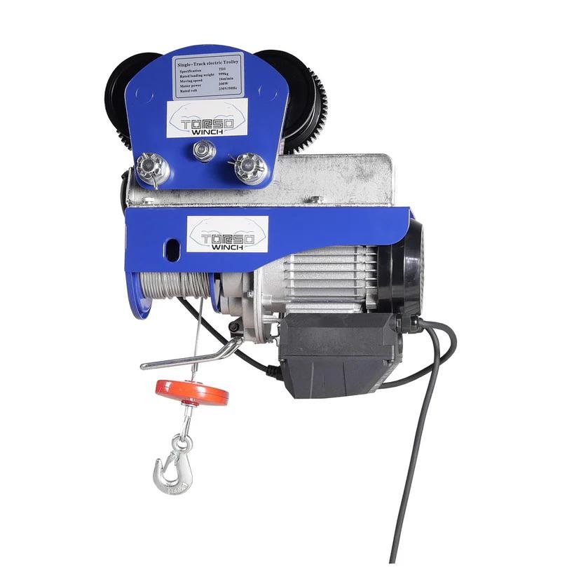 Elektrische Takel Incl Loopkat Met Draadloze Bediening, Doe-het-zelf en Verbouw, Lieren en Takels, Nieuw, Ophalen of Verzenden