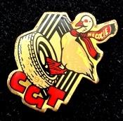 Renault CGT pin met eend, Verzenden, Nieuw, Transport, Speldje of Pin