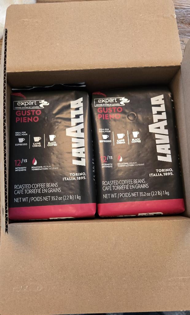 Lavazza koffiebonen Pieno, 10 kopjes of meer, Koffiemachine, Nieuw, Koffiebonen