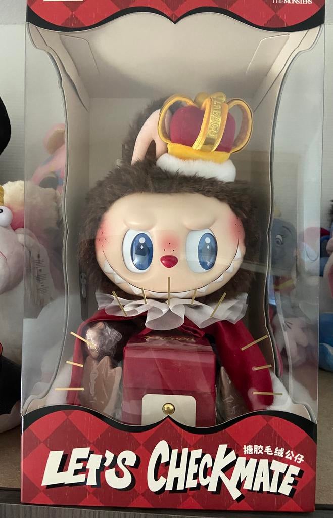 Popmart labubu lets checkmate king, Ophalen of Verzenden, Nieuw