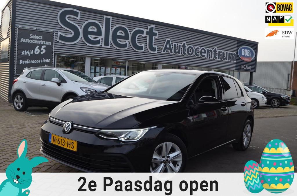 Volkswagen Golf 1.0 TSI Life|nwmodel|Golf8|stuurverw|stoelve, Gebruikt, Zwart, Origineel Nederlands, Bedrijf