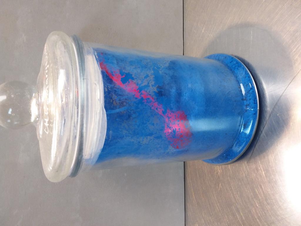 Ultramarijn blauw kleurpigmenten van verfmolen de Kat ca 300, Ophalen of Verzenden