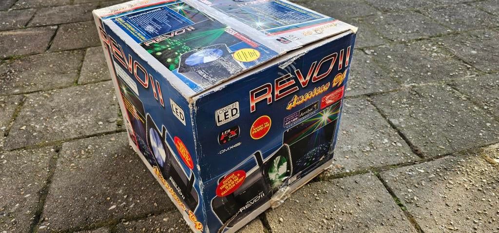 American DJ Revo II LED Lichteffect - Disco Verlichting, Muziek en Instrumenten, Licht en Laser, Ophalen, Gebruikt, Licht, Geluidgestuurd
