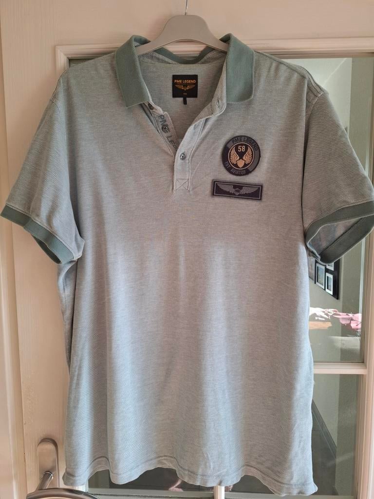 PME Legend polo groen maat XXXL, Overige maten, Ophalen of Verzenden, Pme Legend, Gedragen