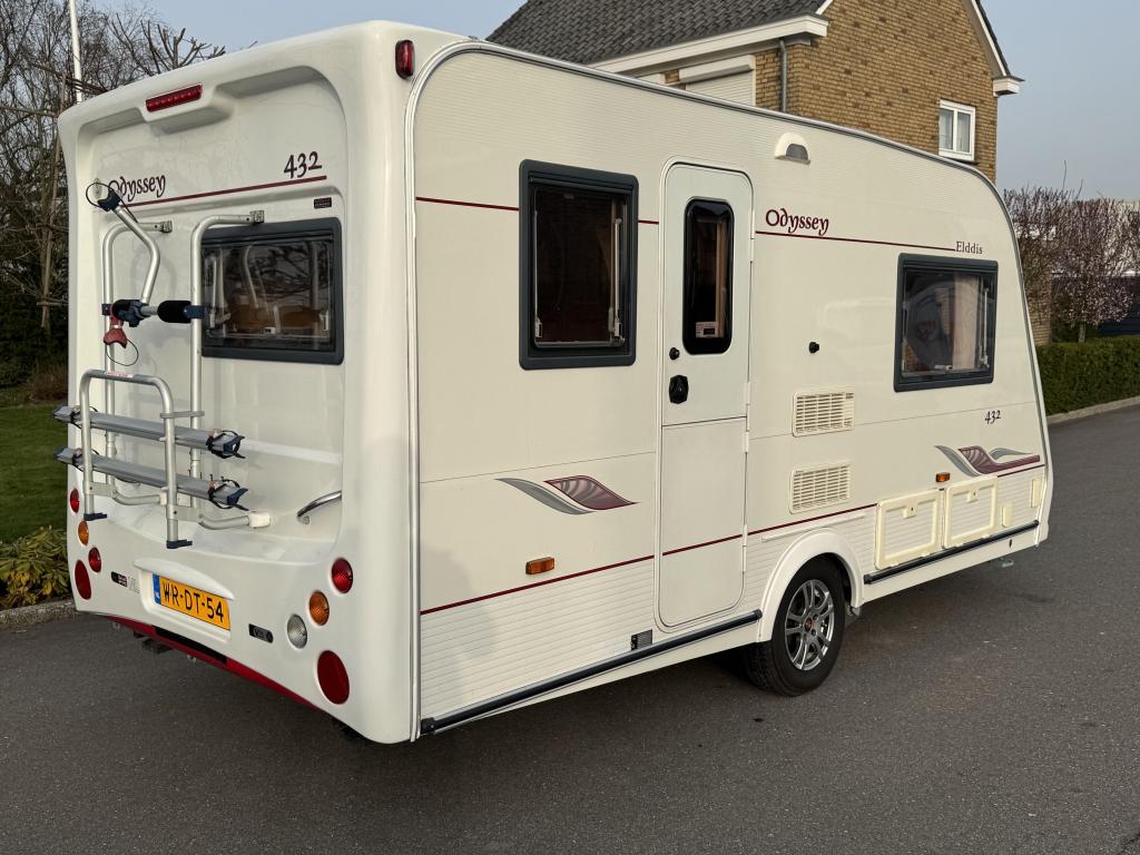 Elddis Odyssey 432 Mover,voortent, Dwarsbed, Standaardzit, Elddis, Tot en met 2