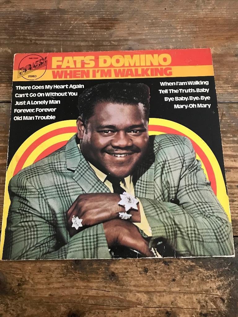 Elpee Fats Domino, 1960 tot 1980, Gebruikt, Ophalen of Verzenden, 12 inch