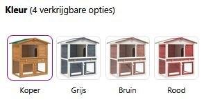 Konijnenhok hok kooi buitenren konijn GRATIS VERZONDEN!, Verzenden, Nieuw, Konijn, Hok