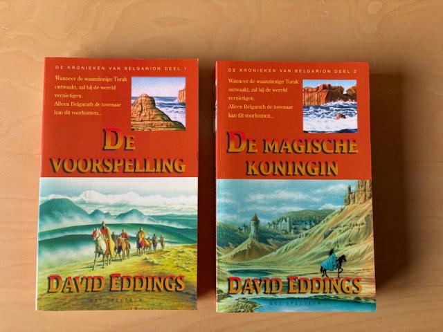 David Eddings - de kronieken vanBelgarion 1 & 2, Ophalen of Verzenden, Gelezen