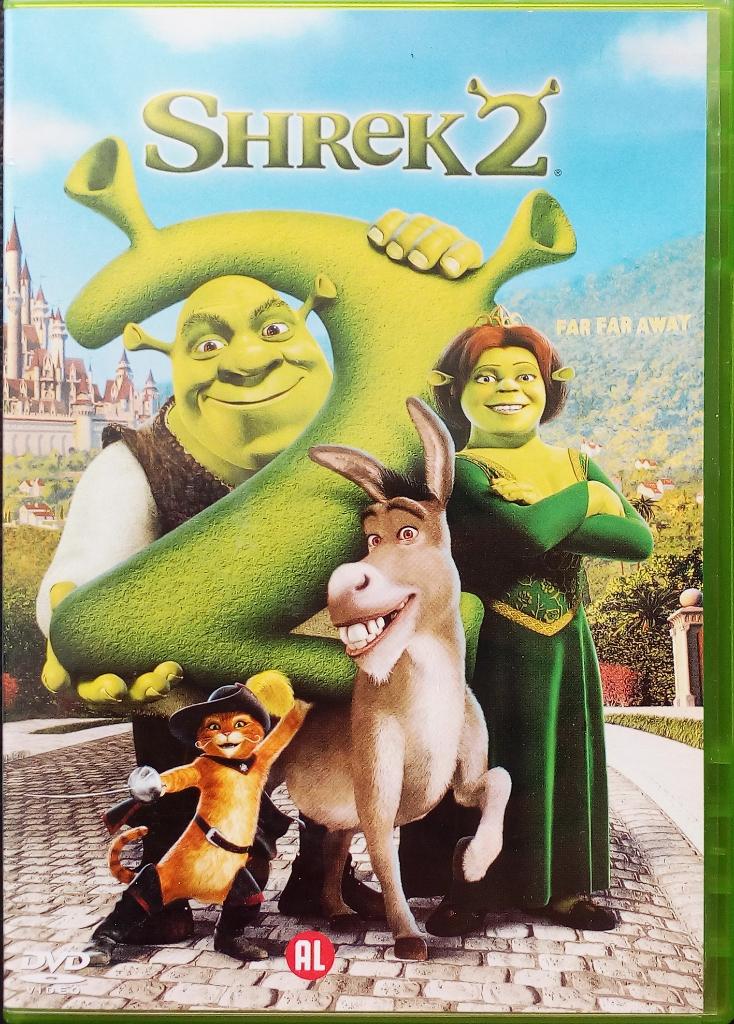 Dvd - Shrek 2, Tekenfilm, Alle leeftijden, Overige soorten, Ophalen of Verzenden
