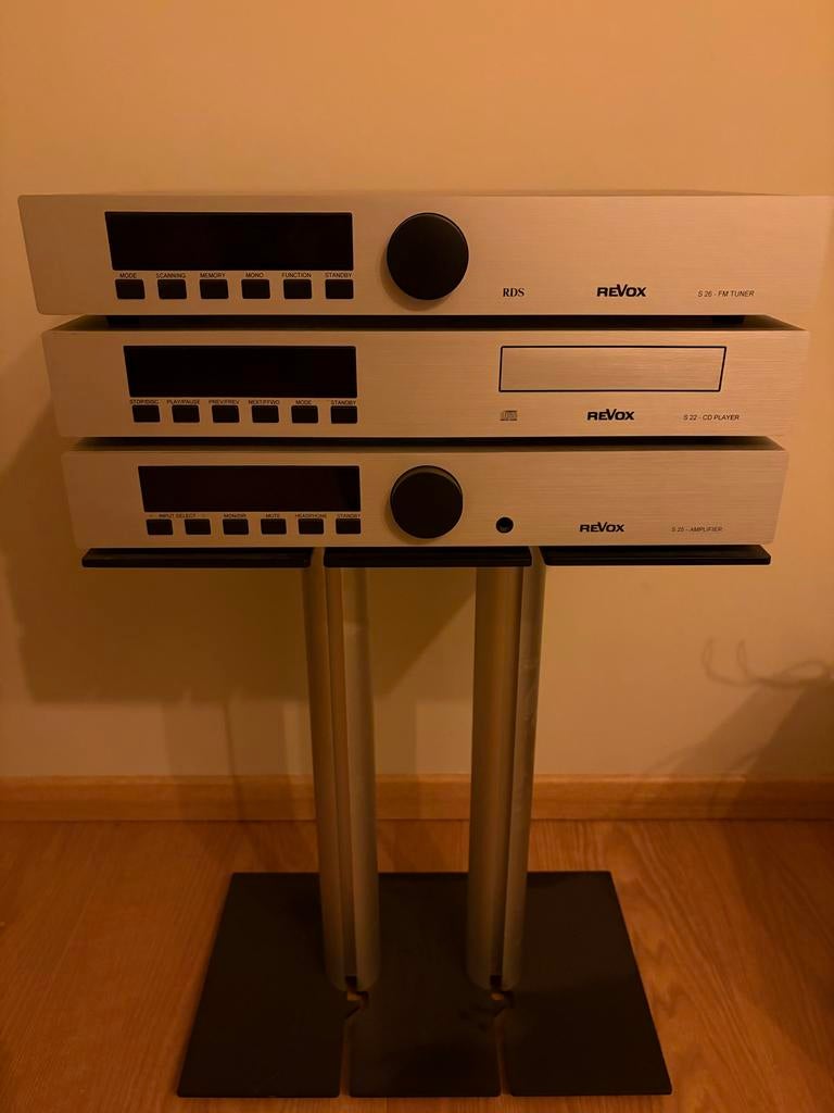 Revox S25 S23 S22 Hifi Set met Speakers, Overige merken, Zo goed als nieuw, Cd-speler, Losse componenten