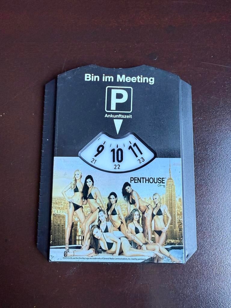 Penthouse Parkeerschijf, Ophalen of Verzenden, Gebruikt