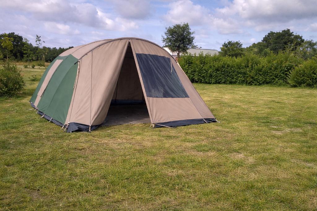 Falco Havik 400 gezinstent, Caravans en Kamperen, Tenten, Ophalen of Verzenden, Gebruikt, Tot en met 4