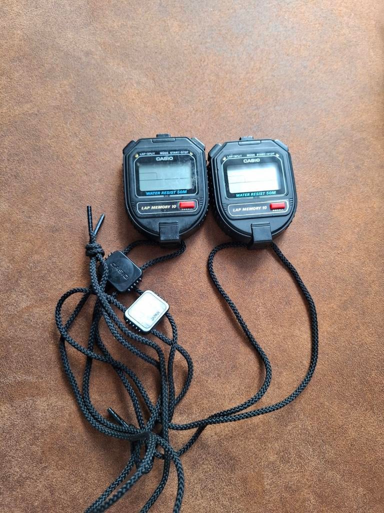 Casio HS-30W Stopwatch (2 stuks), Ophalen of Verzenden, Gebruikt