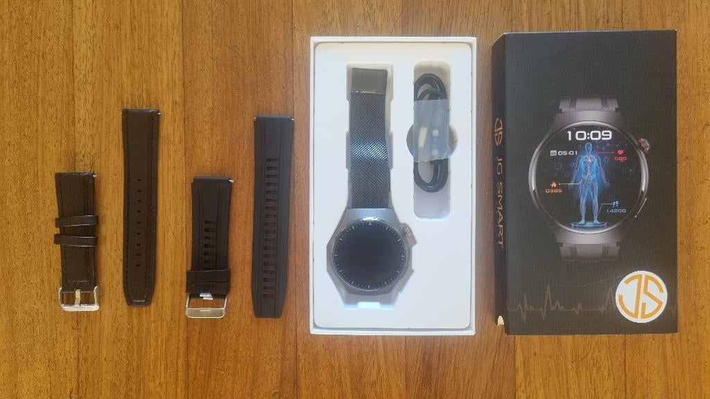 JG Smart Sport horloge, Sieraden, Tassen en Uiterlijk, Horloges | Heren, Staal, Polshorloge, Overige materialen, Zo goed als nieuw