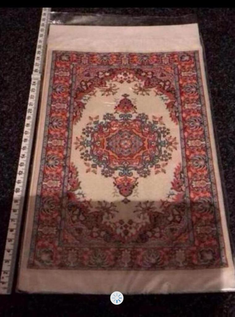 Poppenhuis tapijd kleed maat zie foto, Verzamelen, Poppenhuizen en Toebehoren, Ophalen, Nieuw