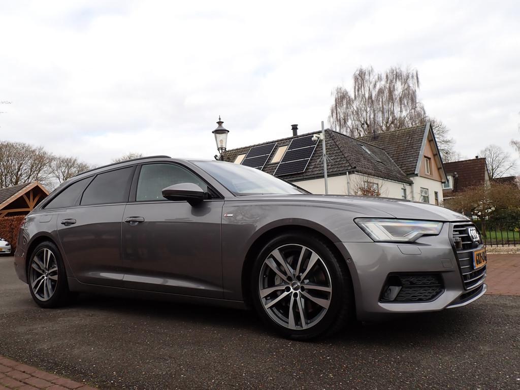 Audi A6 Avant 50 TDI 320pk quattro S edition 360* CAMERA / S, Automaat, Gebruikt, 320 pk, Leder en Stof