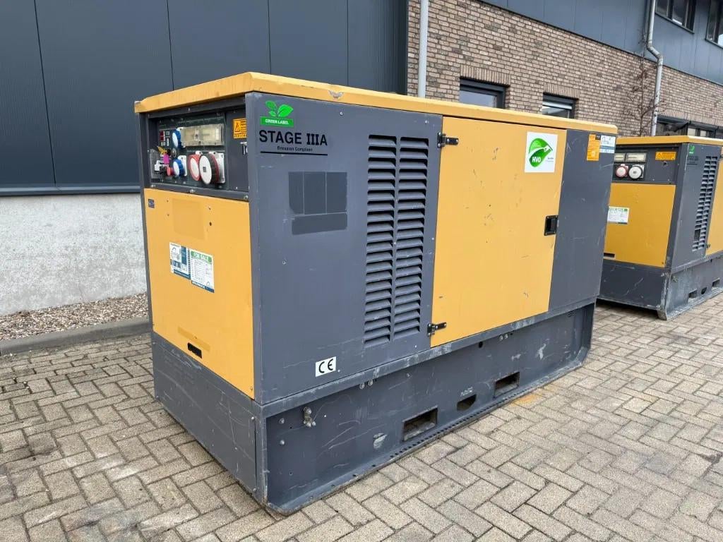 Iveco Stamford 100 kVA Silent Noodstroom generatorset as New, Ophalen of Verzenden