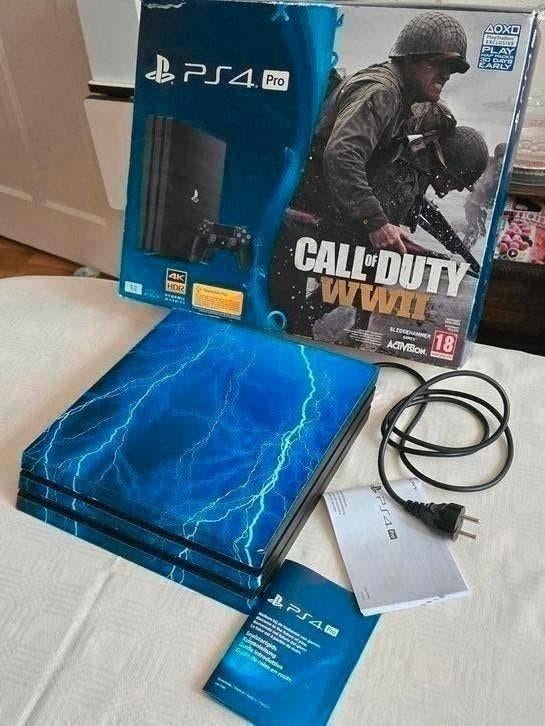 Mooie PS4 Pro 1TB (1000GB) Super staat! Incl originele doos, Spelcomputers en Games, Ophalen of Verzenden, Zo goed als nieuw, Zonder controller