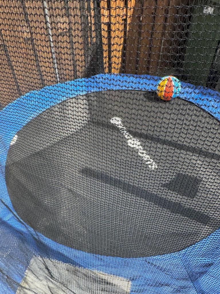 Vikingsports trampoline, Ophalen, Gebruikt