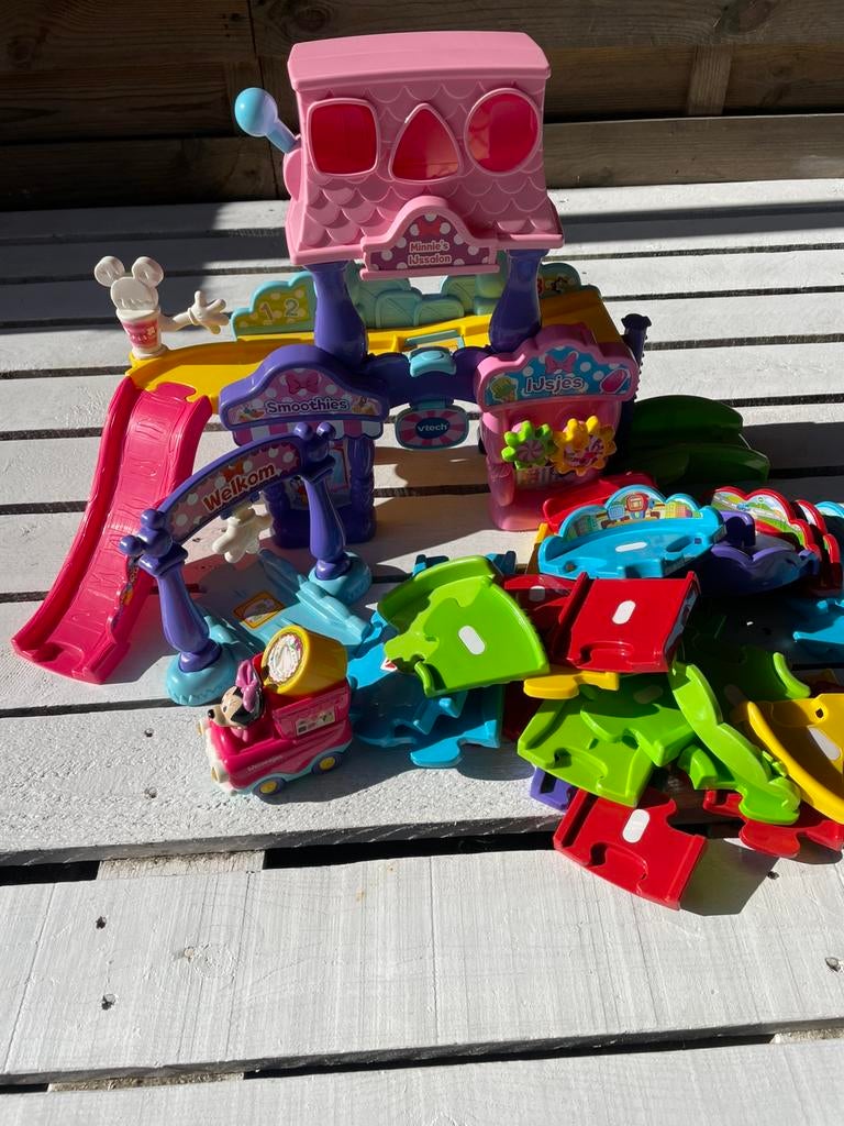 Toet toet auto minnie mouse, Ophalen, Gebruikt, 2 tot 4 jaar