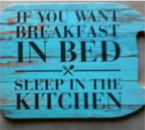 Design bord hout snijplank turquoise., Hout, Ophalen of Verzenden, Zo goed als nieuw, Overige typen