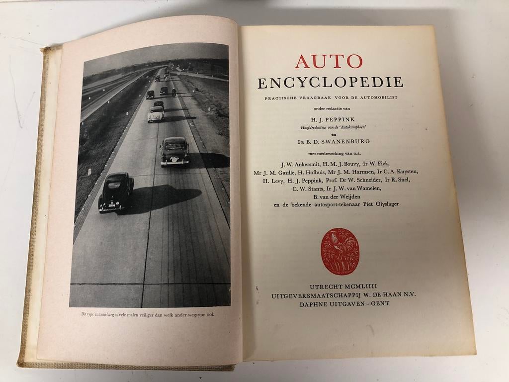 Encyclopedie Auto’s jaren ‘50, Ophalen of Verzenden, Gelezen, Algemeen