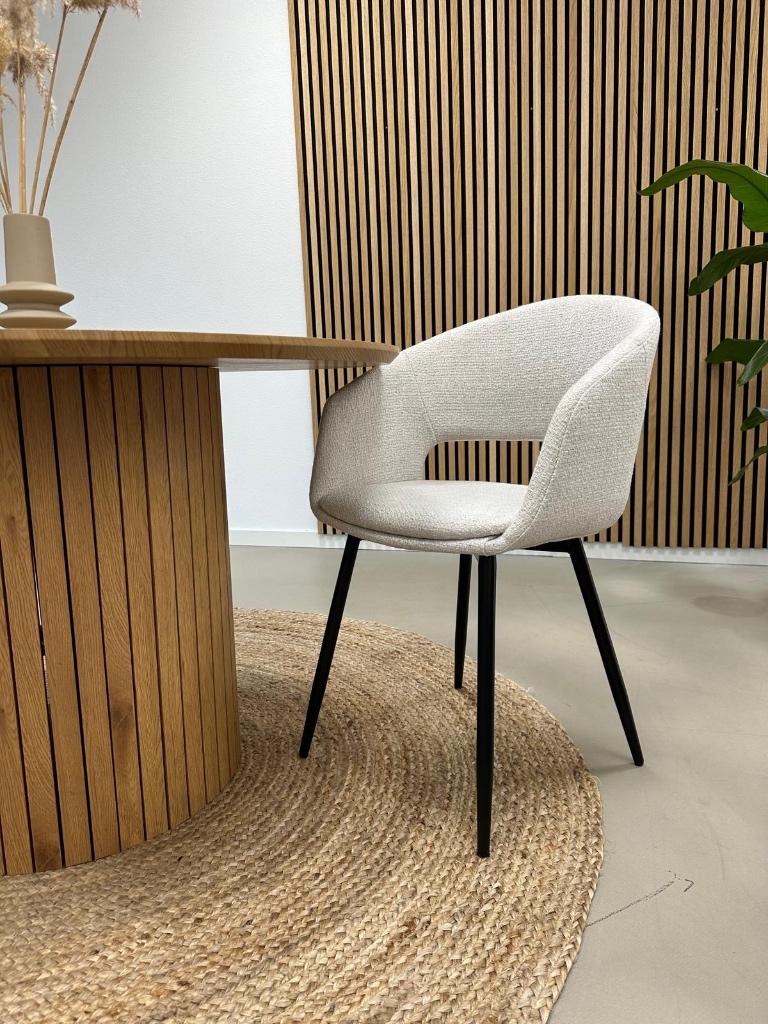 Kick Dean eetkamerstoel Wit - Set van 6 - Nieuw in doos, Kick, Wit, Nieuw, Ophalen of Verzenden