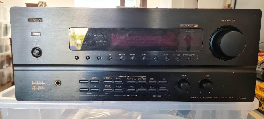 Denon versterker AVC-3800 (getest), Overige merken, Gebruikt, Ophalen of Verzenden, 60 tot 120 watt