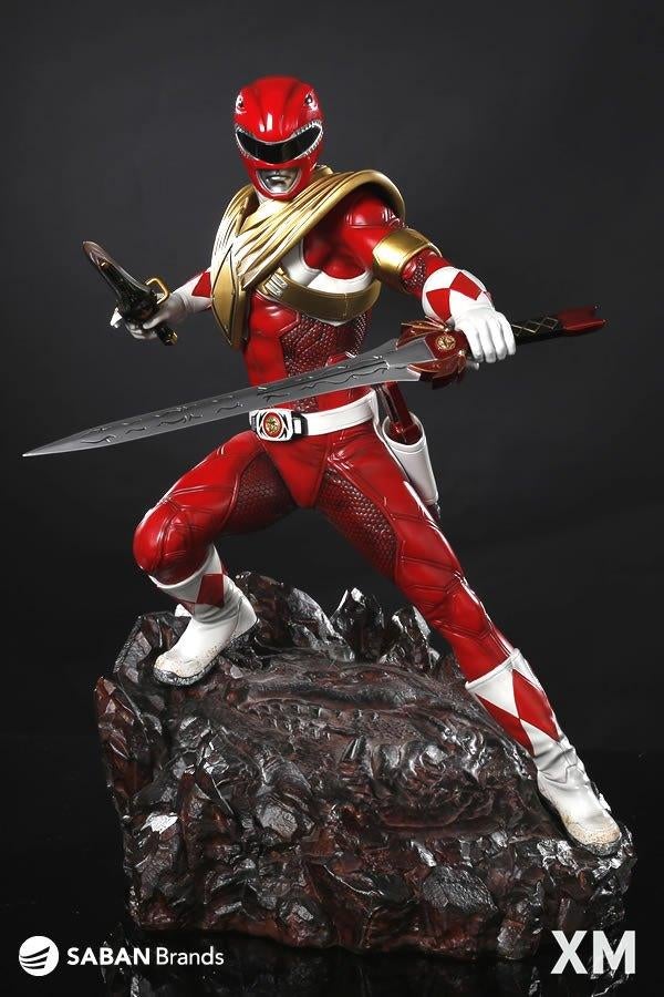 XM Studios Power Rangers Red Ranger, Actiefiguur of Pop, Xmstudios@info.com, Ophalen of Verzenden, XM studios