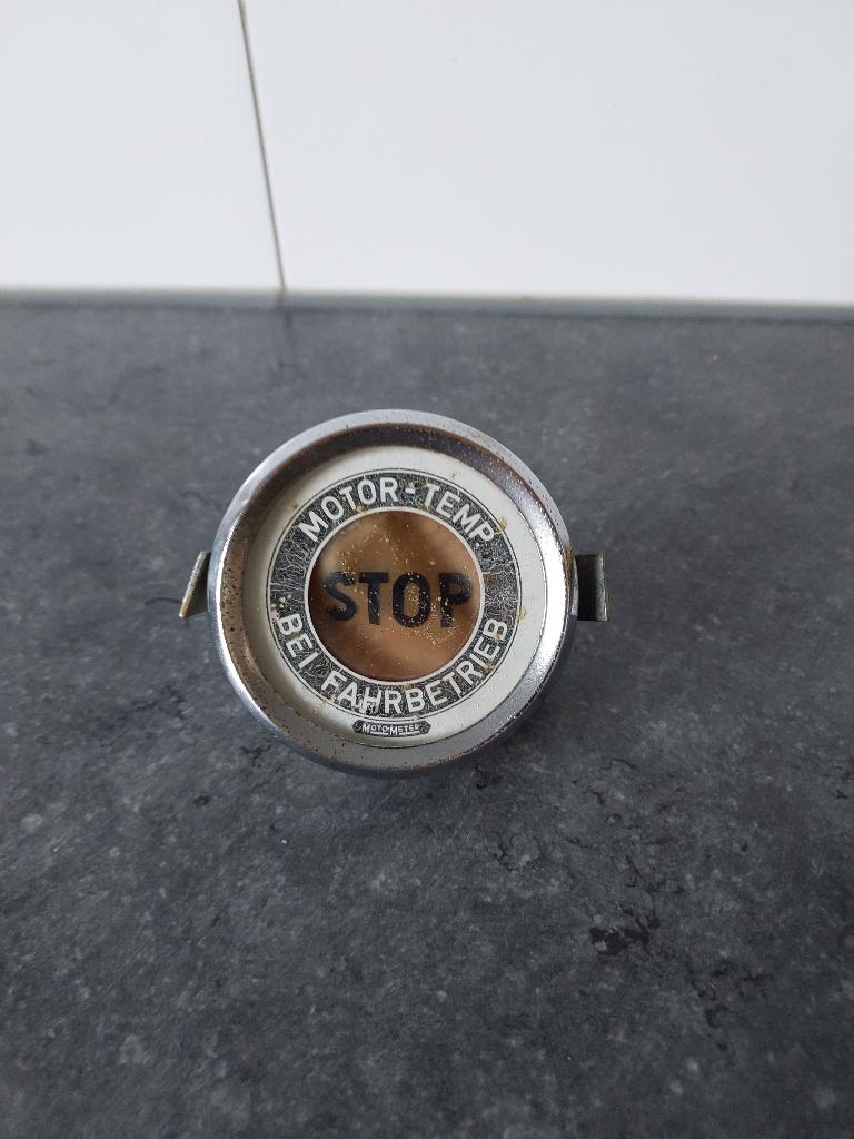 Motometer Motor-Temp Stop Meter Oldtimer VW Bus Kever, Ophalen of Verzenden, Gebruikt, Volkswagen