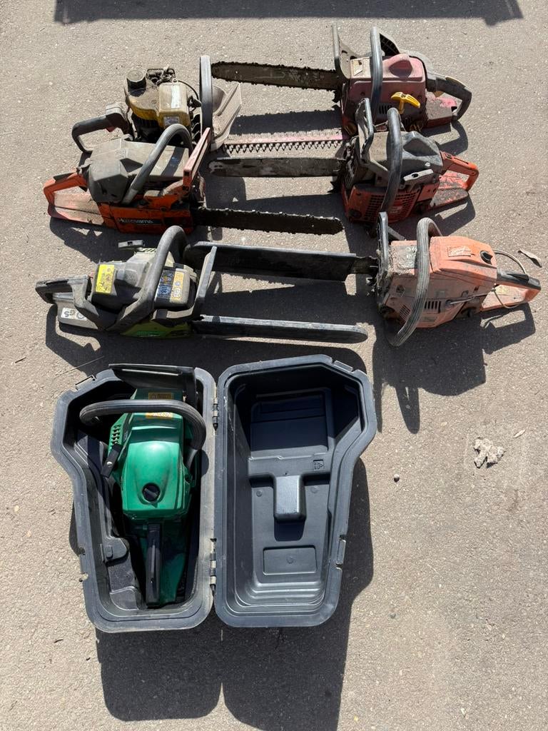 Kettingzagen, Tuin en Terras, Ophalen, Gebruikt