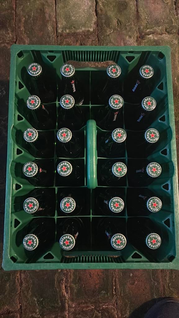 Vol krat Heineken bier, Ophalen, Flesje(s), Heineken