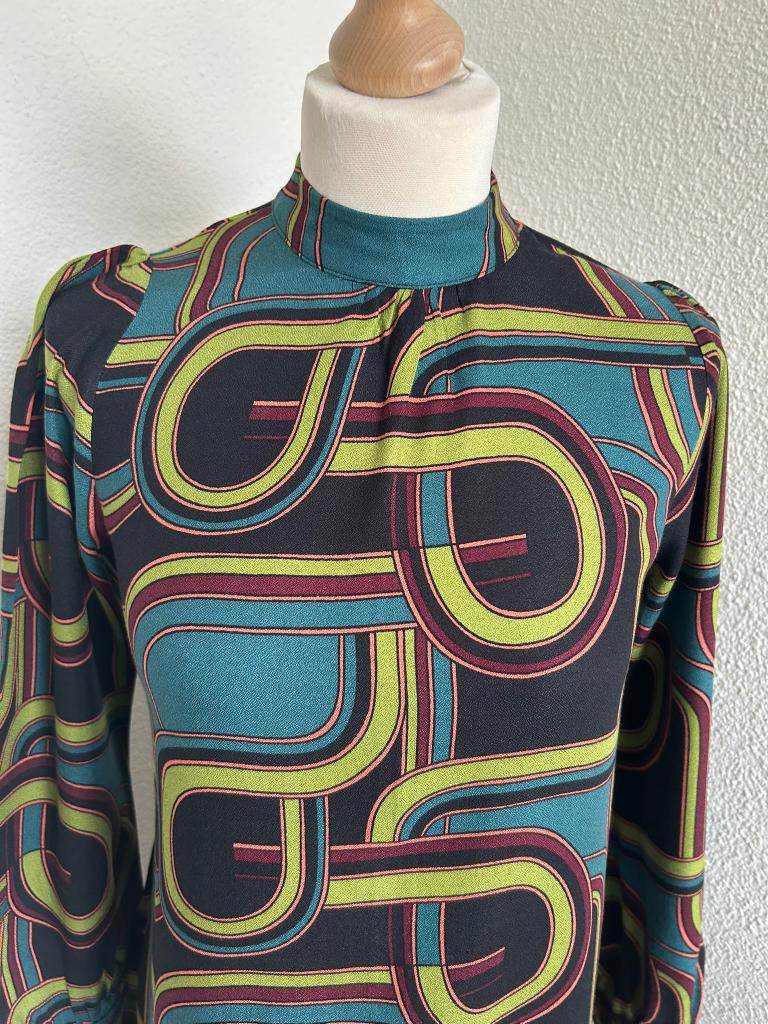 King Louie maat 34 NIEUW Sandy dress Zappa 1987, Nieuw, Ophalen of Verzenden, Knielengte, King Louie