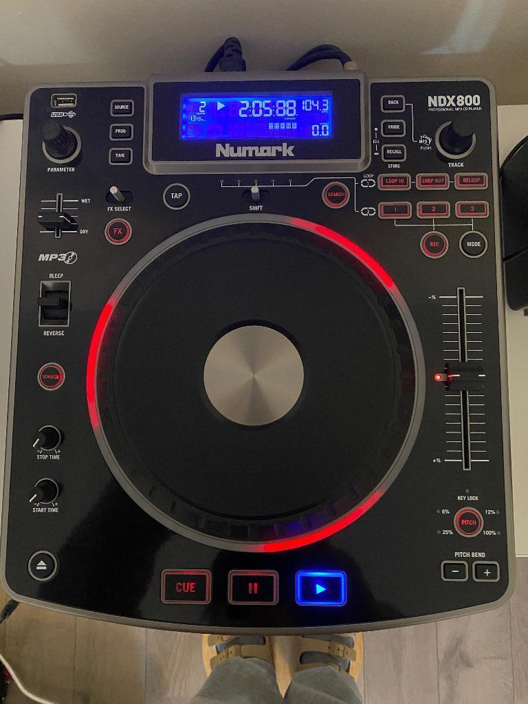 Numark NDX-800, Ophalen, Zo goed als nieuw, Dj-set, Numark