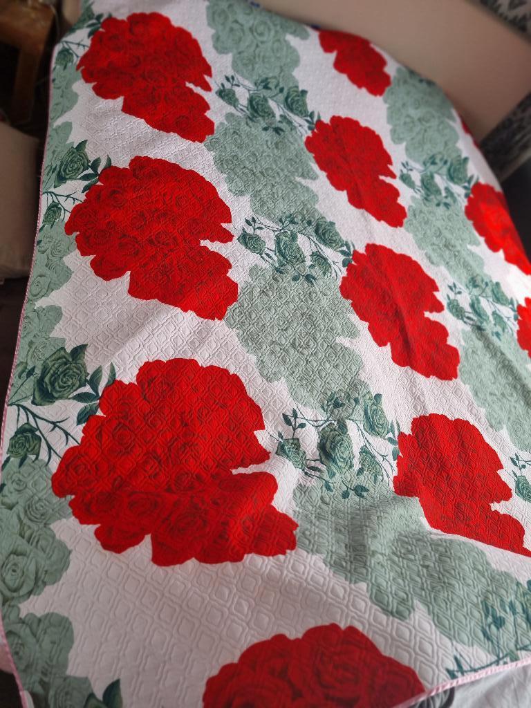 Schitterend bedsprei sprei 240 x 220, Huis en Inrichting, Ophalen of Verzenden, Nieuw