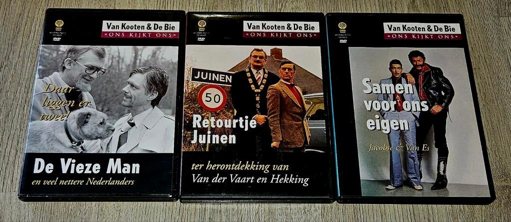 Van Kooten & De Bie - 3 DVD's, Alle leeftijden, Boxset, Ophalen of Verzenden, Zo goed als nieuw