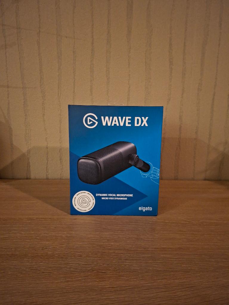 Elgato Wave DX Microfoon Wit - Nieuw, Ongeopend!, Ophalen, Nieuw, Studiomicrofoon