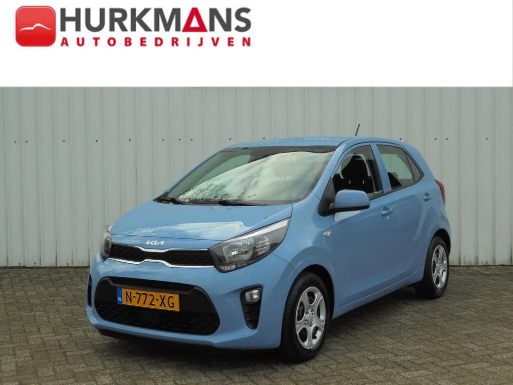 Kia Picanto 1.0i 67PK AIRCO NL-AUTO HIPPE KLEUR !, 21 km/l, Stof, Gebruikt, Mistlampen